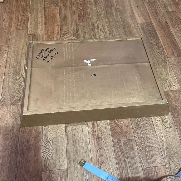 Cherub Print Wooden Tray - Picture 3 of 3